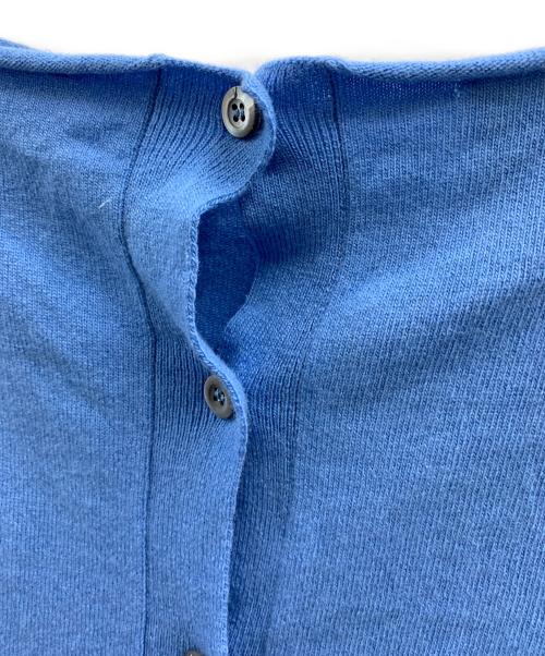 PRADA（プラダ）PRADA (プラダ) PRADA　薄手ニット ブルー サイズ:38の古着・服飾アイテム
