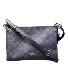 COACH（コーチ）の古着「ショルダーバッグ」｜ネイビー