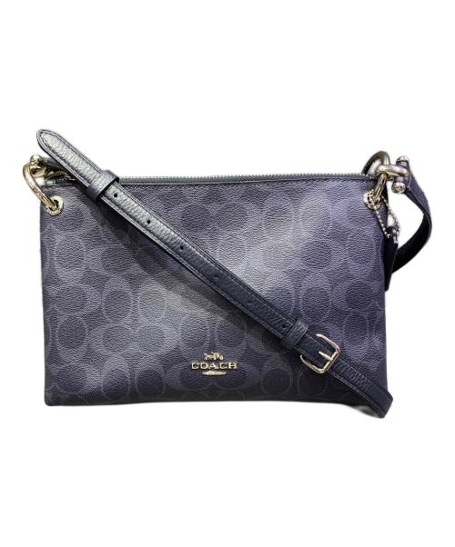 COACH（コーチ）COACH (コーチ) ショルダーバッグ ネイビーの古着・服飾アイテム