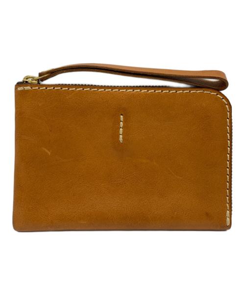 Herz（ヘルツ）Herz (ヘルツ) Herz　パスケース キャメルの古着・服飾アイテム