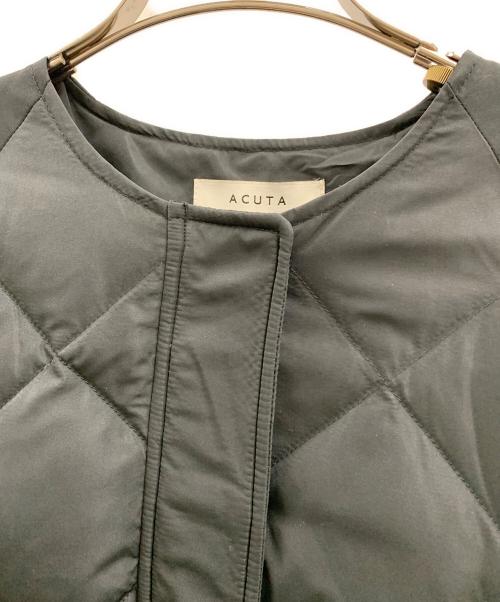 Acuta（アクータ）Acuta (アクータ) Acuta　キルティングダウンジャケット ブラック サイズ:FREEの古着・服飾アイテム