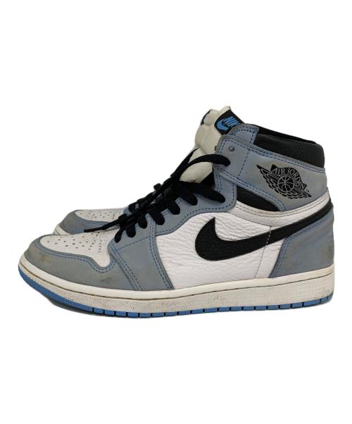 NIKE（ナイキ）NIKE (ナイキ) NIKE　ハイカットスニーカー スカイブルー×ホワイト サイズ:27ｃｍの古着・服飾アイテム