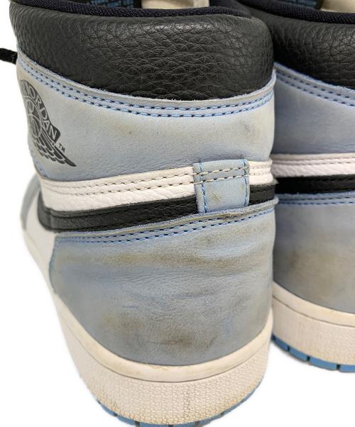NIKE（ナイキ）NIKE (ナイキ) NIKE　ハイカットスニーカー スカイブルー×ホワイト サイズ:27ｃｍの古着・服飾アイテム