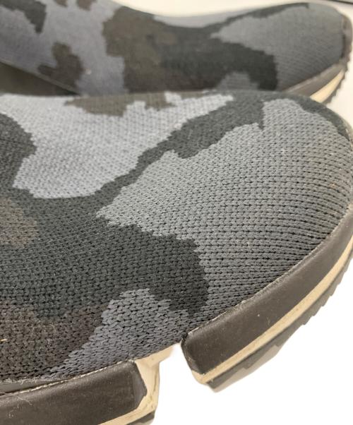 DIESEL（ディーゼル）DIESEL (ディーゼル) DIESEL　ニットハイカットスニーカー ネイビー×ブラック サイズ:28.5ｃｍの古着・服飾アイテム