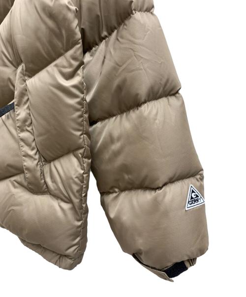 GERRY（ジェリー）GERRY (ジェリー) B:MING by BEAMS (ビーミングバイビームス) GERRY　B:MING by BEAMS　ダウンジャケット ブラウン サイズ:Lの古着・服飾アイテム