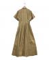 LAUREN RALPH LAUREN (ローレンラルフローレン) LAUREN RALPH LAUREN　半袖ワンピース ベージュ：10000円