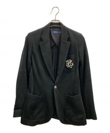 POLO RALPH LAUREN（ポロ・ラルフローレン）の古着「テーラードジャケット」｜ブラック