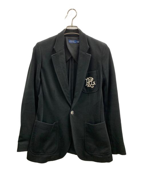 POLO RALPH LAUREN（ポロ・ラルフローレン）POLO RALPH LAUREN (ポロ・ラルフローレン) テーラードジャケット ブラック サイズ:SIZE4の古着・服飾アイテム