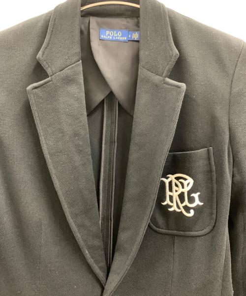 POLO RALPH LAUREN（ポロ・ラルフローレン）POLO RALPH LAUREN (ポロ・ラルフローレン) テーラードジャケット ブラック サイズ:SIZE4の古着・服飾アイテム