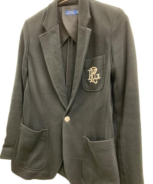 POLO RALPH LAUREN（ポロ・ラルフローレン）POLO RALPH LAUREN (ポロ・ラルフローレン) テーラードジャケット ブラック サイズ:SIZE4の古着・服飾アイテム