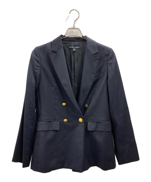 BROOKS BROTHERS（ブルックスブラザーズ）BROOKS BROTHERS (ブルックスブラザーズ) BROOKS BROTHERS　ダブルジャケット ネイビー サイズ:4の古着・服飾アイテム