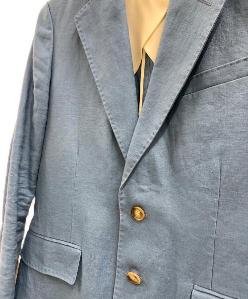 POLO RALPH LAUREN（ポロ・ラルフローレン）POLO RALPH LAUREN (ポロ・ラルフローレン) POLO RALPH LAUREN　テーラードジャケット ブルー サイズ:4の古着・服飾アイテム