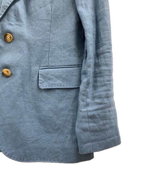 POLO RALPH LAUREN（ポロ・ラルフローレン）POLO RALPH LAUREN (ポロ・ラルフローレン) POLO RALPH LAUREN　テーラードジャケット ブルー サイズ:4の古着・服飾アイテム