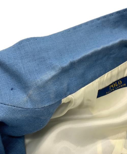 POLO RALPH LAUREN（ポロ・ラルフローレン）POLO RALPH LAUREN (ポロ・ラルフローレン) POLO RALPH LAUREN　テーラードジャケット ブルー サイズ:4の古着・服飾アイテム