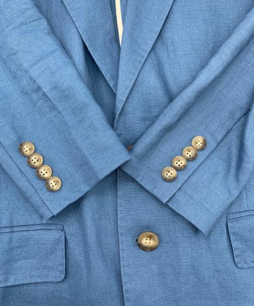 POLO RALPH LAUREN（ポロ・ラルフローレン）POLO RALPH LAUREN (ポロ・ラルフローレン) POLO RALPH LAUREN　テーラードジャケット ブルー サイズ:4の古着・服飾アイテム