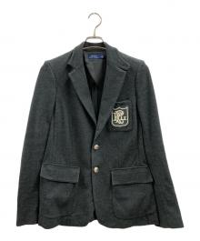 POLO RALPH LAUREN（ポロ・ラルフローレン）の古着「POLO RALPH LAUREN　テーラードジャケット」｜グレー