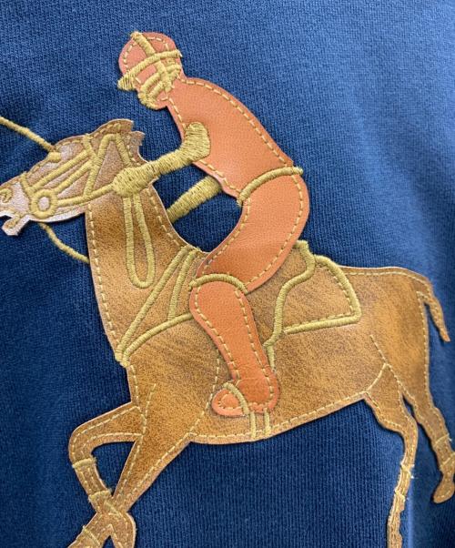 POLO RALPH LAUREN（ポロ・ラルフローレン）POLO RALPH LAUREN (ポロ・ラルフローレン) POLO RALPH LAUREN　プルオーバーパーカー ネイビー サイズ:Sの古着・服飾アイテム