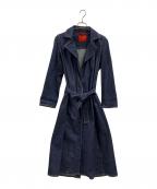 MAX&Co.マックスアンドコー）の古着「MAX&Co.　デニムコート」｜ネイビー