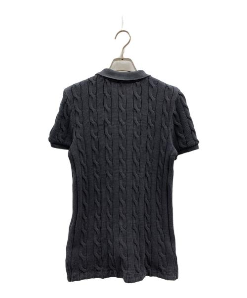 POLO RALPH LAUREN（ポロ・ラルフローレン）POLO RALPH LAUREN (ポロ・ラルフローレン) POLO RALPH LAUREN　半袖ニット グレー サイズ:Mの古着・服飾アイテム