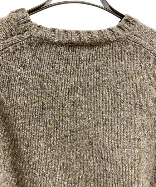 POLO RALPH LAUREN（ポロ・ラルフローレン）POLO RALPH LAUREN (ポロ・ラルフローレン) POLO RALPH LAUREN　ロゴニット ブラウン サイズ:XSの古着・服飾アイテム