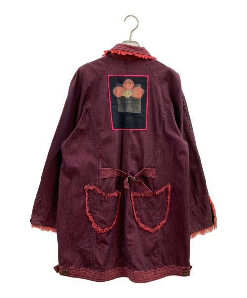 KANSAI O2（カンサイ）KANSAI O2 (カンサイ) KANSAI O2　ロングジャケット パープル サイズ:F2の古着・服飾アイテム