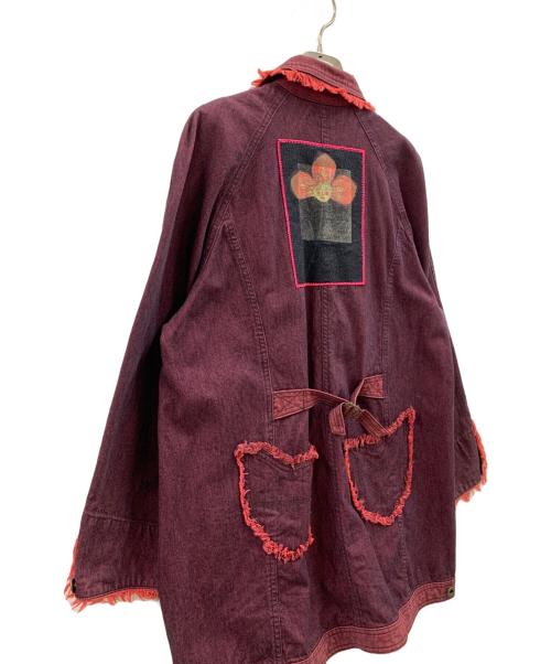 KANSAI O2（カンサイ）KANSAI O2 (カンサイ) KANSAI O2　ロングジャケット パープル サイズ:F2の古着・服飾アイテム