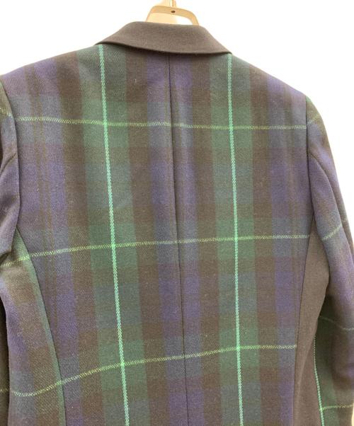 PAUL SMITH（ポールスミス）PAUL SMITH (ポールスミス) Paul Smith　チェスターコート ブラック×ネイビー×グリーン サイズ:Mの古着・服飾アイテム