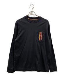 PAUL SMITH（ポールスミス）の古着「Paul Smith 長袖カットソー」｜ブラック
