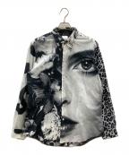 PAUL SMITHポールスミス）の古着「Paul Smith 長袖シャツ」｜ブラック×グレー