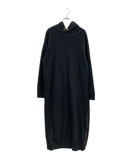 EVERYDAY I LIKE.（エヴリデイ アイ ライク）EVERYDAY I LIKE. (エヴリデイ アイ ライク) EVERYDAY I LIKE.　スウェットパーカーワンピース ブラック サイズ:不明の古着・服飾アイテム