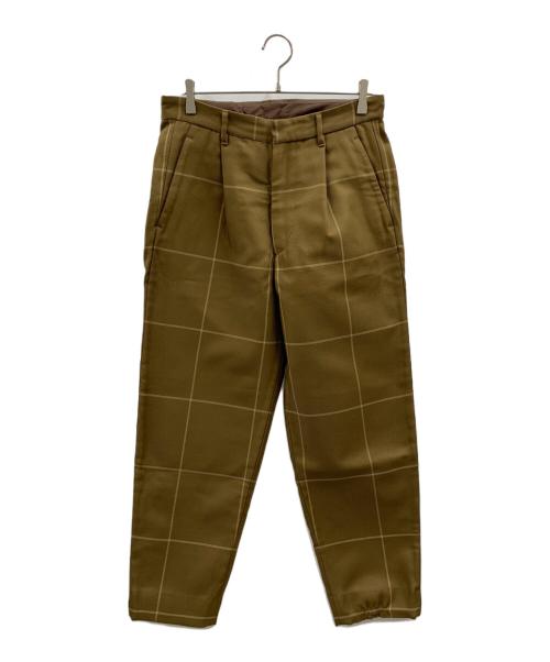Graphpaper（グラフペーパー）Graphpaper (グラフペーパー) Original Pane 1 Tuck Pants オリーブ サイズ:1の古着・服飾アイテム
