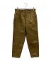 Graphpaper（グラフペーパー）の古着「Original Pane 1 Tuck Pants」｜オリーブ