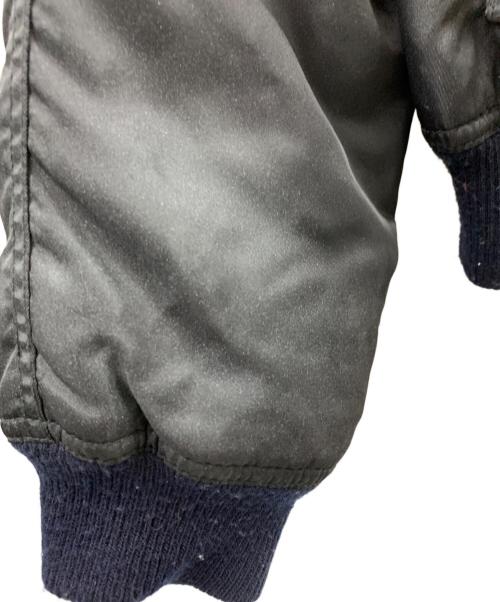 ARMANI JEANS（アルマーニジーンズ）ARMANI JEANS (アルマーニジーンズ) ARMANI JEANS　ボンバージャケット ブラック サイズ:48の古着・服飾アイテム