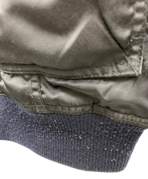 ARMANI JEANS（アルマーニジーンズ）ARMANI JEANS (アルマーニジーンズ) ARMANI JEANS　ボンバージャケット ブラック サイズ:48の古着・服飾アイテム