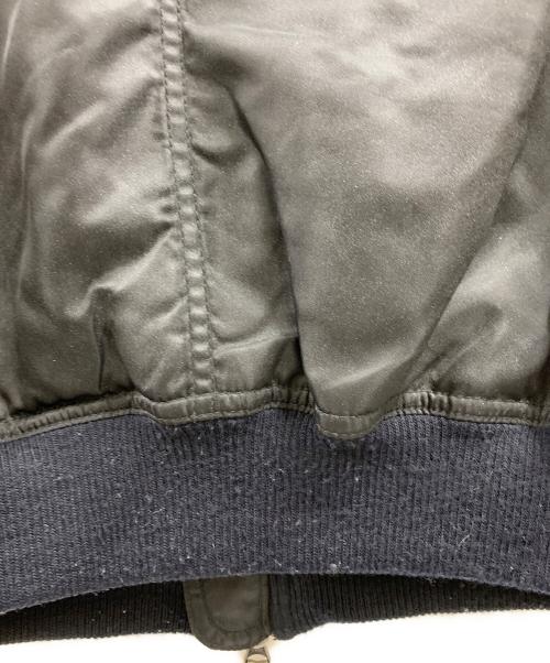 ARMANI JEANS（アルマーニジーンズ）ARMANI JEANS (アルマーニジーンズ) ARMANI JEANS　ボンバージャケット ブラック サイズ:48の古着・服飾アイテム