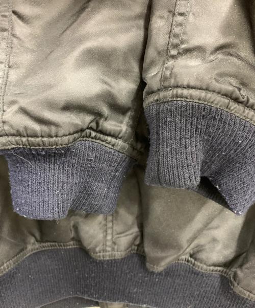 ARMANI JEANS（アルマーニジーンズ）ARMANI JEANS (アルマーニジーンズ) ARMANI JEANS　ボンバージャケット ブラック サイズ:48の古着・服飾アイテム