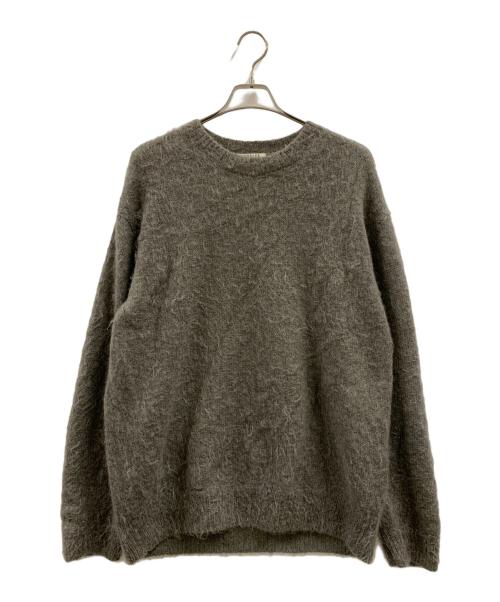 AURALEE（オーラリー）AURALEE (オーラリー) AURALEE　厚手ニット グレー サイズ:4の古着・服飾アイテム