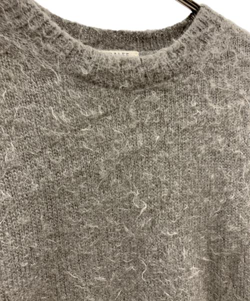 AURALEE（オーラリー）AURALEE (オーラリー) AURALEE　厚手ニット グレー サイズ:4の古着・服飾アイテム