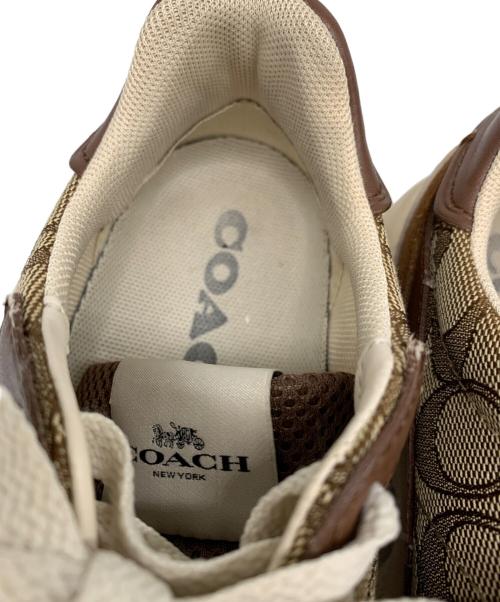 COACH（コーチ）COACH (コーチ) COACH　スニーカー ブラウン サイズ:23ｃｍの古着・服飾アイテム