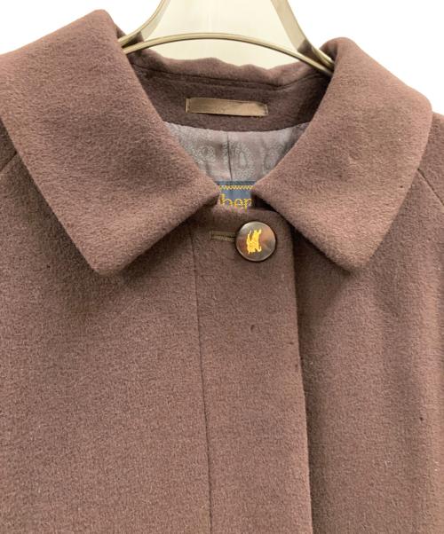 Burberry's（バーバリー）Burberry's (バーバリーズ) Burberry's 比翼コート ブラウン サイズ:9ARの古着・服飾アイテム