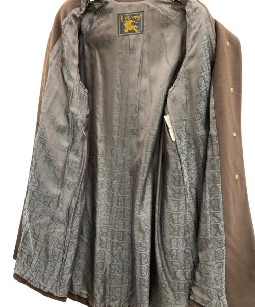 Burberry's（バーバリー）Burberry's (バーバリーズ) Burberry's 比翼コート ブラウン サイズ:9ARの古着・服飾アイテム