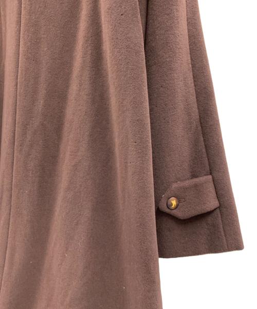 Burberry's（バーバリー）Burberry's (バーバリーズ) Burberry's 比翼コート ブラウン サイズ:9ARの古着・服飾アイテム
