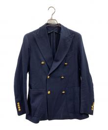 TAGLIATORE（タリアトーレ）の古着「TAGLIATORE　ダブルブレザー」｜ネイビー