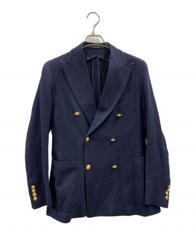 【中古】タリアトーレ TAGLIATORE TAKブルゾン ネイビー48 中古・古着通販】TAGLIATORE (タリアトーレ) TAGLIATORE ダブル
