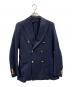 TAGLIATORE（タリアトーレ）の古着「TAGLIATORE　ダブルブレザー」｜ネイビー