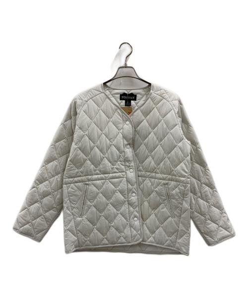 MARMOT（マーモット）MARMOT (マーモット) Marmot キルティングジャケット アイボリー サイズ:Lの古着・服飾アイテム