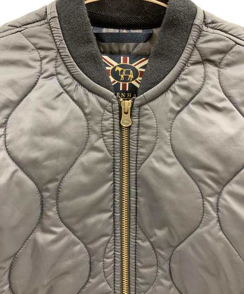 LAVENHAM（ラベンハム）LAVENHAM (ラベンハム) LAVENHAM キルティングコート グレー サイズ:36の古着・服飾アイテム