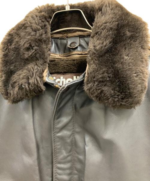 Schott（ショット）Schott (ショット) Schott G-1フライトジャケット ブラウン サイズ:42の古着・服飾アイテム