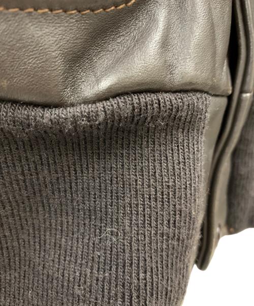 Schott（ショット）Schott (ショット) Schott G-1フライトジャケット ブラウン サイズ:42の古着・服飾アイテム