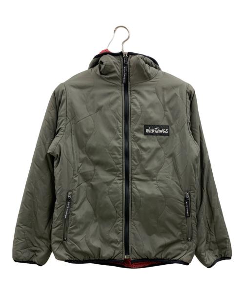 WILD THINGS（ワイルドシングス）WILD THINGS (ワイルドシングス) リバーシブルジャケット カーキ サイズ:Sの古着・服飾アイテム